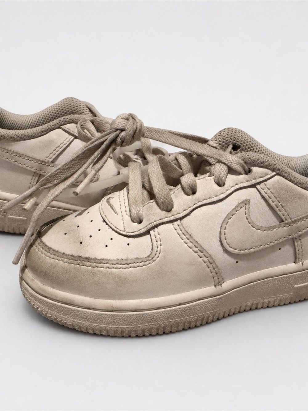 Nike Force 1 LE Triple White Toddler Size 9C DH2926-111